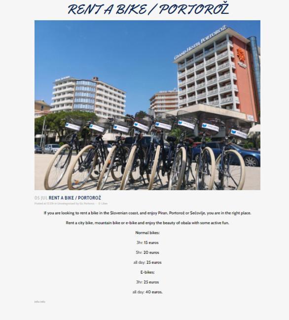 Apartment Rose Portoroz Exterior foto